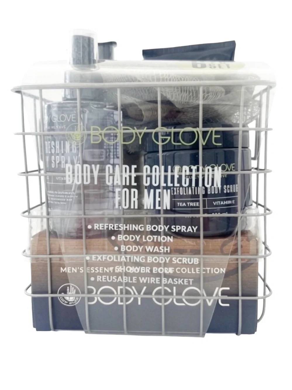 Body Glove Selective Reserve Men's Body Care Set Tea Tree + Vitamin E NWT